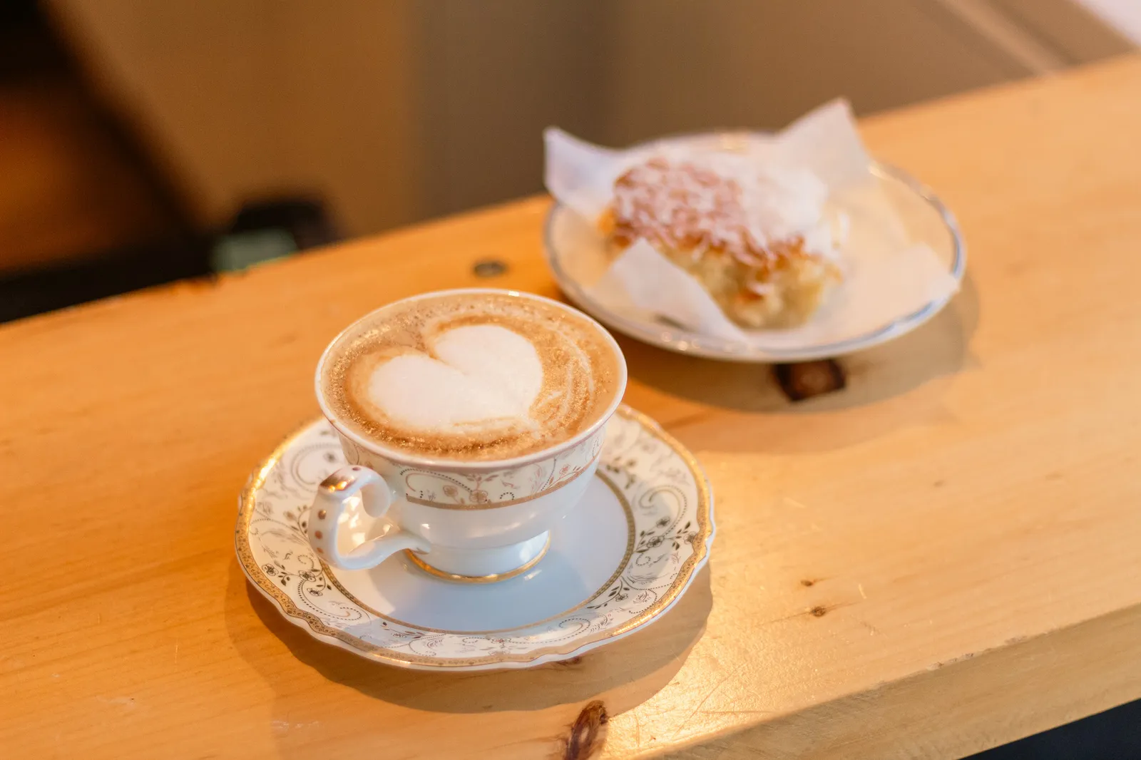 Cafezinho e bolo